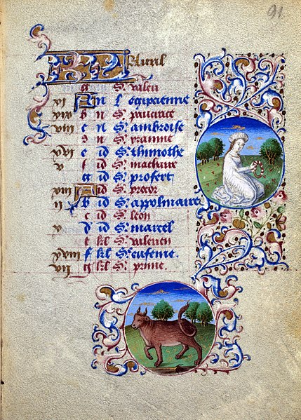 File:Book of Hours of Simon de Varie - KB 74 G37a - folio 091r.jpg