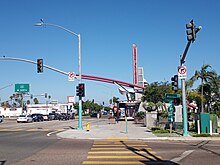 Boulevard Transit Plaza at the intersection of I-15.