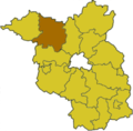 Lage des Landkreises Ostprignitz-Ruppin in Brandenburg