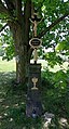 Wayside cross with a chalice