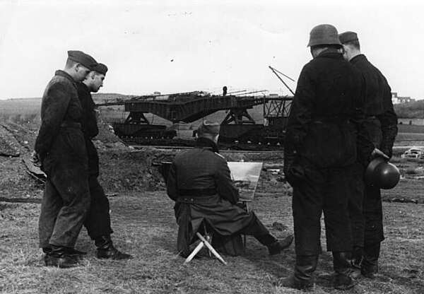 A war artist in German-occupied France in 1941