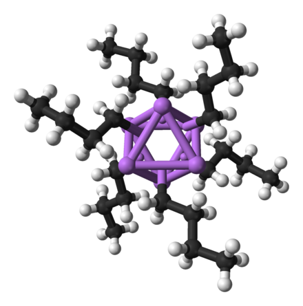 Hexameric structure of the n-butyllithium fragment in a crystal