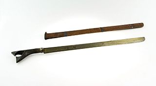 Sikin Panyang Type of Cutlass-Klewang Sword