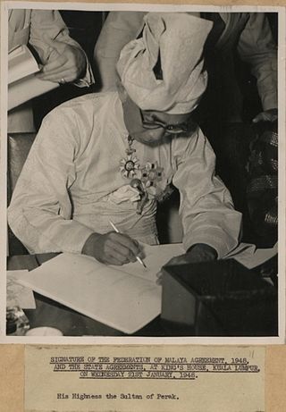 <span class="mw-page-title-main">Abdul Aziz al-Muʽtasim Billah Shah of Perak</span> Sultan of Perak (r. 1938–1948)