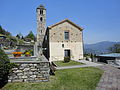 Cademario - Chiesa Sant'Ambrogio vecchio - Facciata