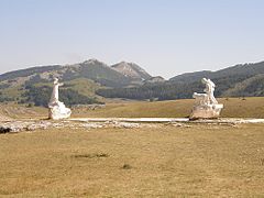 Il Monte visto da Campo Imperatore (Fonte Vetica)