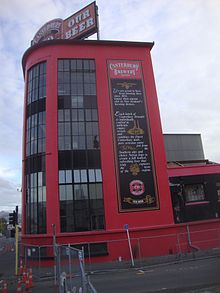 The tower of the Canterbury Brewery before demolition Canterbury Brewery 38.JPG