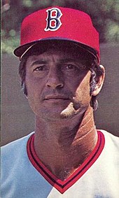 Carl Yastrzemski, former Major League Baseball player for the Boston Red Sox Carl Yastrzemski 1976.jpg