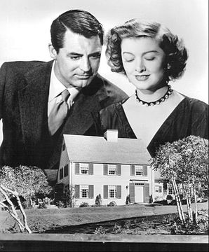 Grant and Myrna Loy publicity photo for Mr. Blandings Builds His Dream House (1948)