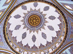 La mosquée Nusretiye, vue intérieure.