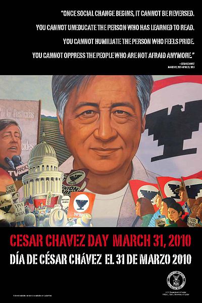 César Chávez Day poster