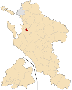 Кантон на карте департамента Приморская Шаранта