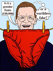 Image 5Charles Thomson. Sir Nicholas Serota Makes an Acquisitions Decision, 2000, Stuckism (from Contemporary art)