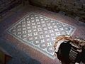 Chedworth Roman Villa 2012 - West bath house tepidarium mosaic.jpg