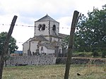 Abside della chiesa romanica di Colamine-sous-Vodable (Puy-de-Dôme) .jpg