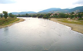 Râul Mureș la Chimindia