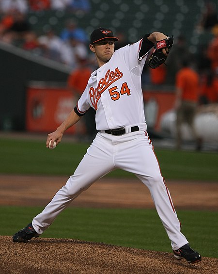 Chris Tillman on July 29, 2009.jpg