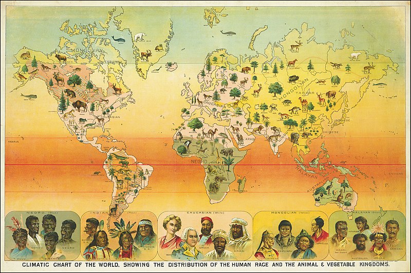 File:Climatic Chart of the World, Showing the Distribution of the Human Race and the Animal and Vegetable Kingdoms.jpg