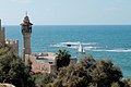 The ancient port of Jaffa in Israel: according to the Bible, where the character Jonah set sail before being swallowed by a whale.[5]