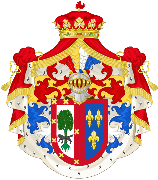 File:Coat of Arms of Juan Valentín Urdangarin, Grandee of Spain.svg