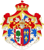 Bildbeschreibung Wappen von Juan Valentín Urdangarin, Grandee von Spain.svg.