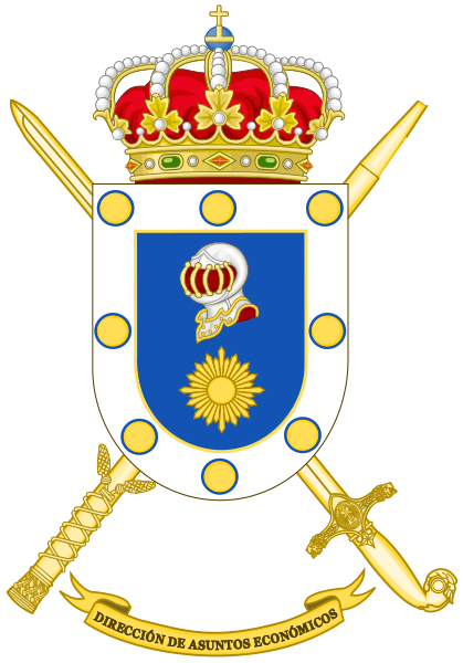  Escudo de la Dirección de Asuntos Económicos, DIAE (Ejército de Tierra Español)