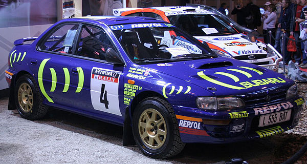 Colin McRae's 1995 Group A Impreza 555