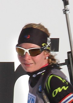 Coline Varcin di Biathlon WC 2015 Nove Mesto (dipotong).jpg