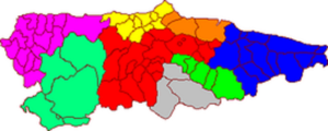 Comarcas di Asturias