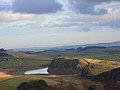 Crag Lough, Highshield Crags and Hadrian's Wall - geograph.org.uk - 1068773.jpg