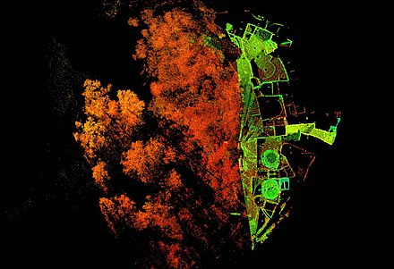 Plan of entire Spruce Tree House from above, cut from laser scan data collected by a CyArk/National Park Service partnership