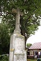 Čeština: Kříž na okraji vesnice Dětřichov, Olomoucký kraj English: A wayside cross in Dětřichov, Olomouc Region, CZ