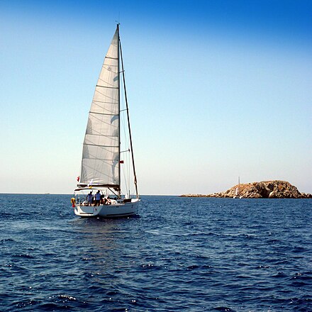 Sailing off Dalaman