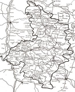 Eichsfeld historical region in Lower Saxony and Thuringia, in the Harz mountains