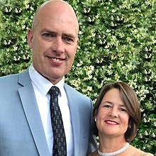 Dean Nalder MLA, Member for Bateman, WA with wife Colette Nalder.jpg