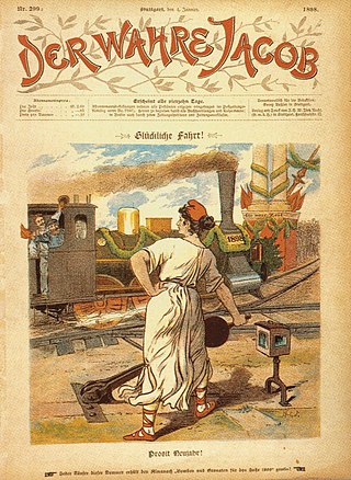 <i>Der Wahre Jacob</i> (magazine) Satirical magazine in German Empire (1879–1933)