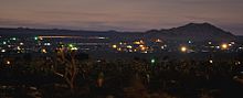 Long exposure of astronomical twilight in a small town in the Mojave Desert Desert Dusk.jpg