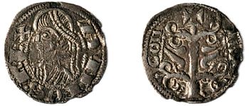 Español: Dinero de Alfonso II de Aragón, el Ca...