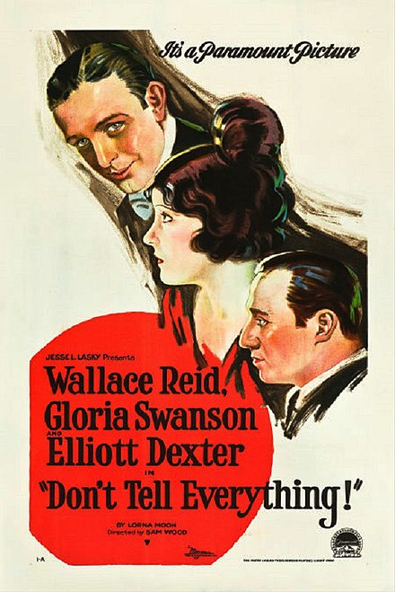 Don't Tell Everything (1921) poster