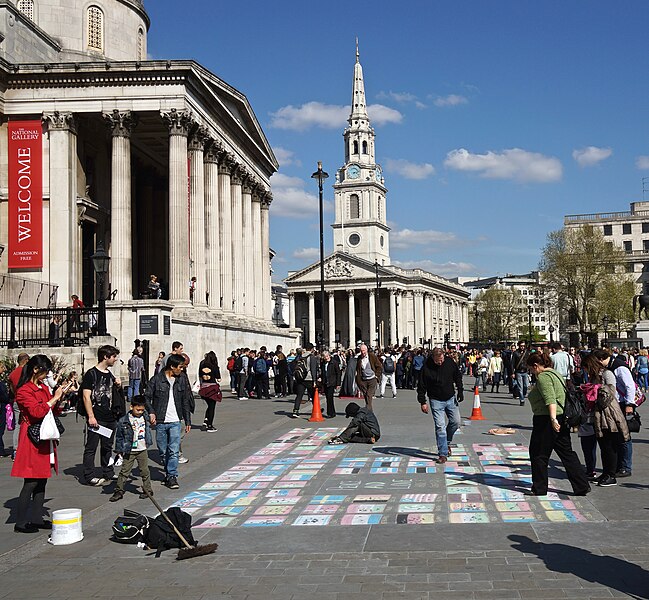 File:Don't step on the Flags^ - geograph.org.uk - 4127506.jpg