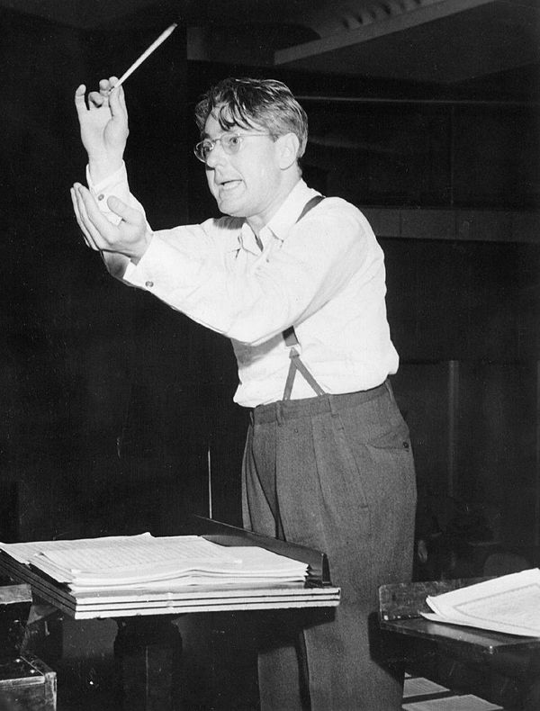 Donald Voorhees conducting The Bell Telephone Hour on NBC Radio Network