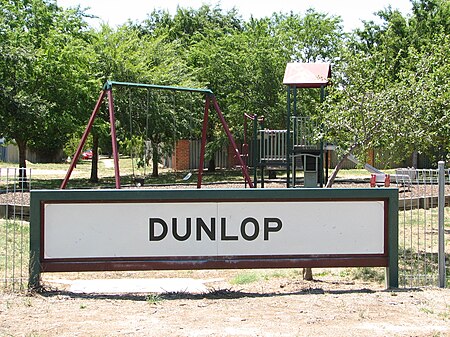 Dunlop ACT sign