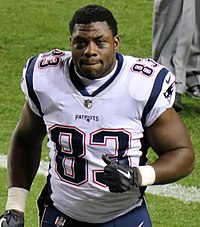 Allen with the New England Patriots in 2017 Dwayne Allen 2017.JPG