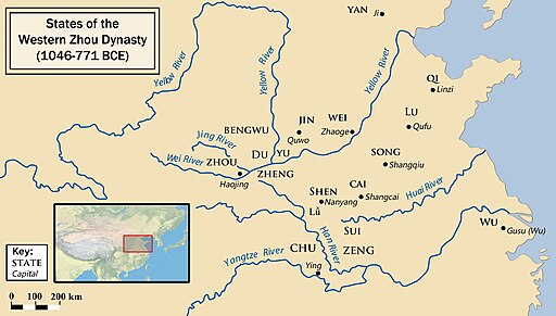 Western Zhou States