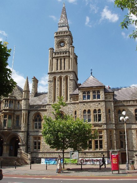 Ealing Town Hall, completed in 1888