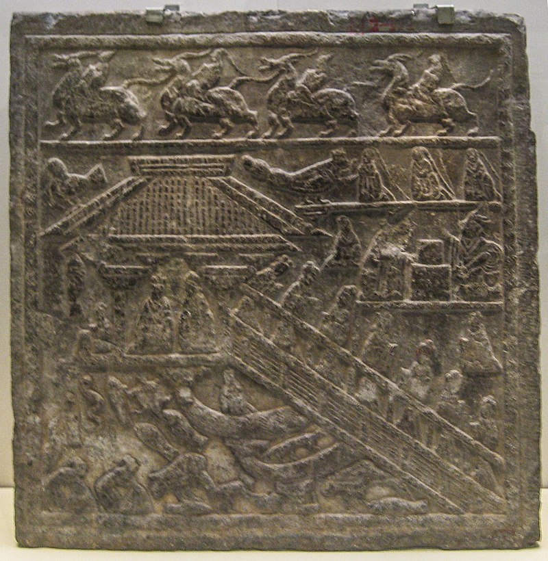 Musée national de Chine 800px-Eastern_Han_stone_carving