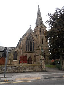 Eglwys Babyddol Wrecsam Biserica Catedralei Maicii Domnului din Dureri Wrexham 18.JPG