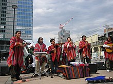 Street band from Peru performing El Condor Pasa in Tokyo El condor pasa.jpg