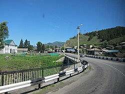 Elekmonar and the bridge over the Elekmonar River.jpg