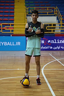 Esmaeil Mosafer Iranian volleyball player (born 1997)